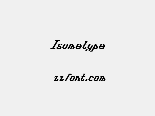 Isometype