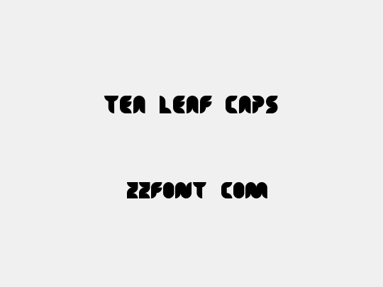 Tea Leaf Caps
