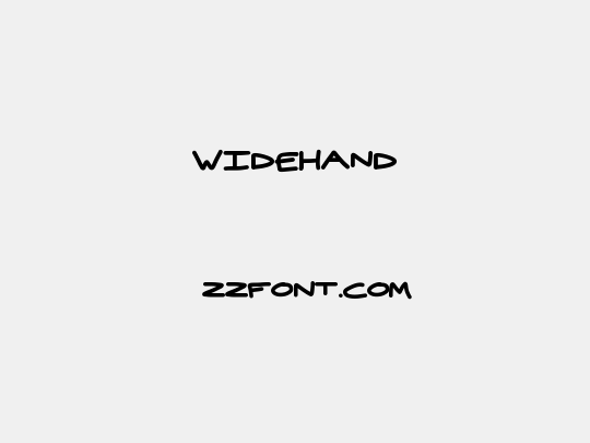 widehand