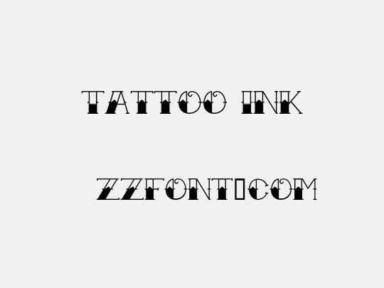 Tattoo Ink