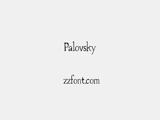 Palovsky