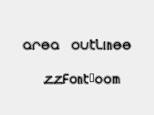 area OUTLINEe