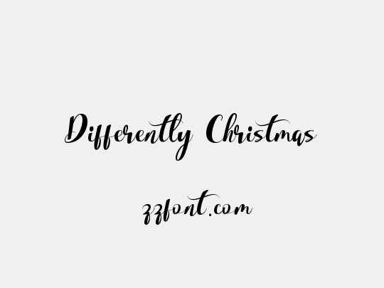 Differently Christmas
