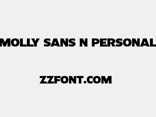 Molly Sans N PERSONAL