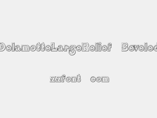 DelamotteLargeRelief Beveled