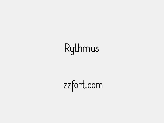 Rythmus