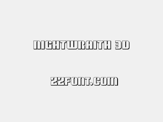 Nightwraith 3D