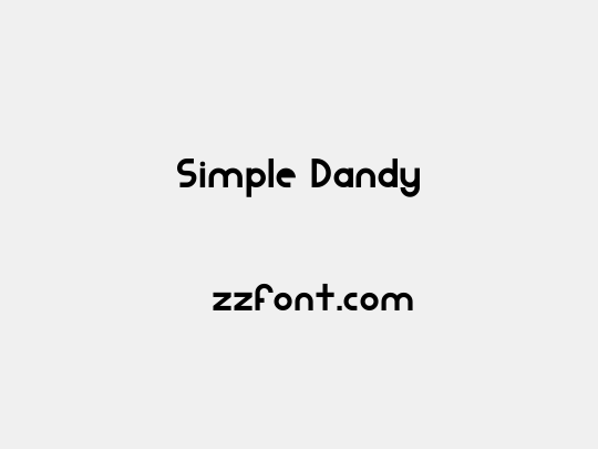 Simple Dandy