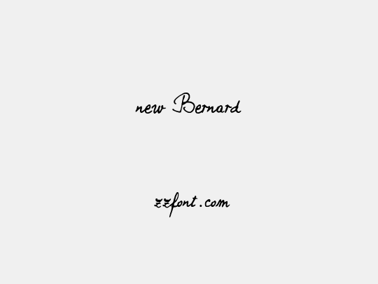 new Bernard