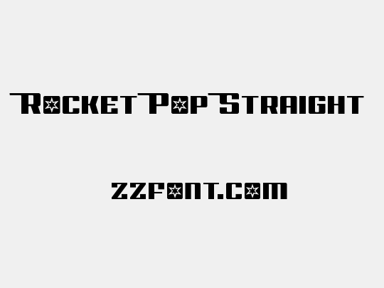 Rocket Pop Straight