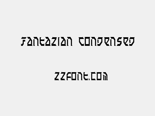 Fantazian Condensed
