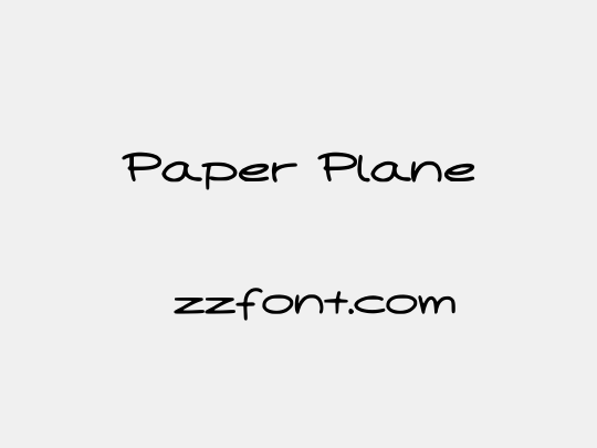 Paper Plane