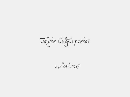 Jellyka CuttyCupcakes