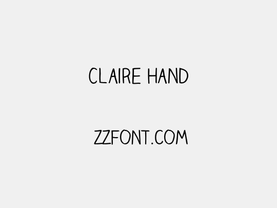 Claire Hand