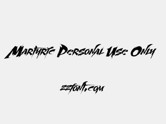 Martyric Personal Use Only