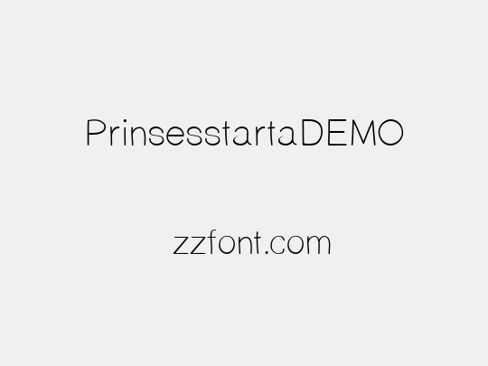 PrinsesstartaDEMO