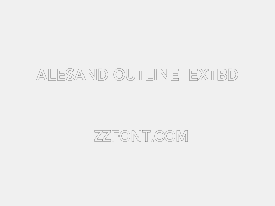 Alesand Outline  ExtBd