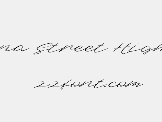 Dellafina Street High Italic