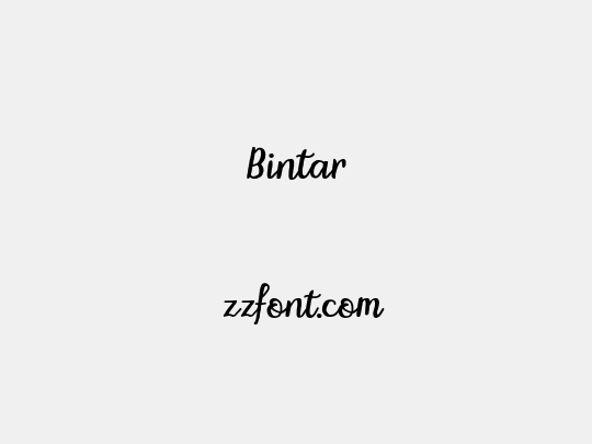 Bintar