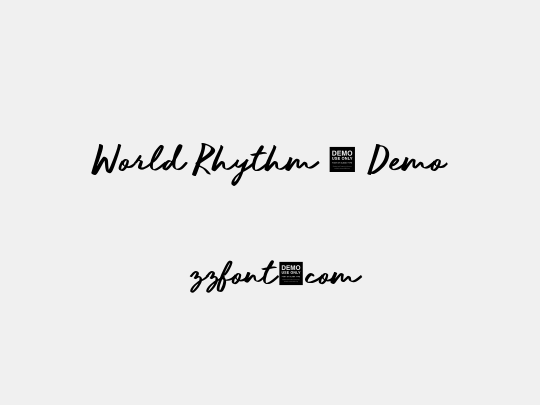 World Rhythm - Demo