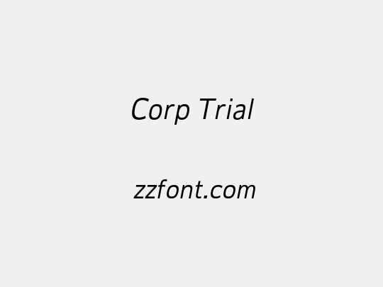 Corp Trial