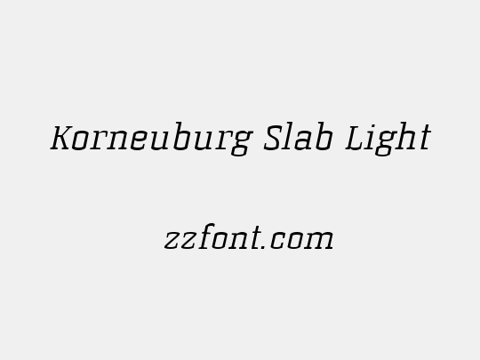 Korneuburg Slab Light