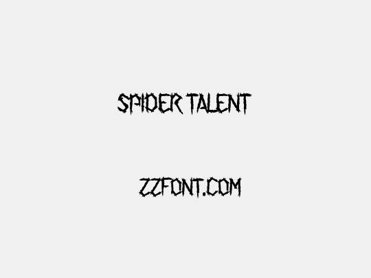 Spider Talent