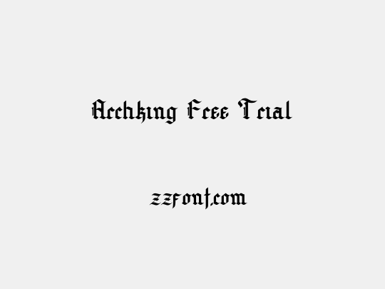 Archking Free Trial