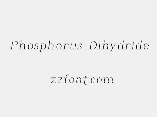Phosphorus Dihydride