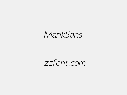MankSans