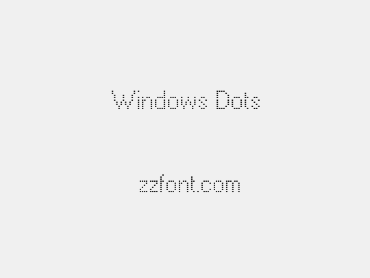 Windows Dots