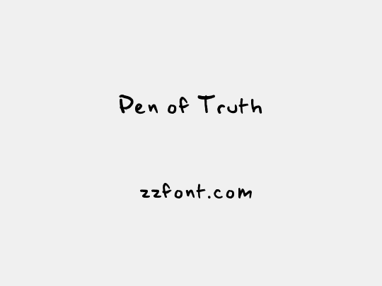 Pen of Truth