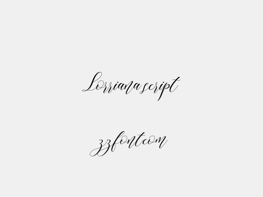 Lorriana script