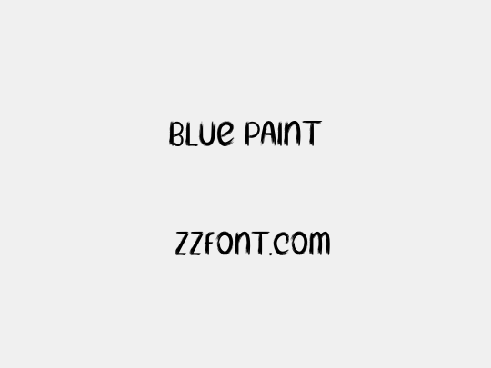 Blue Paint