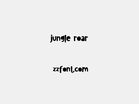 jungle roar