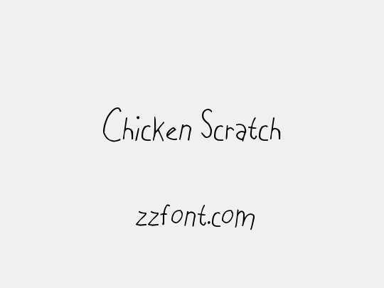 Chicken Scratch
