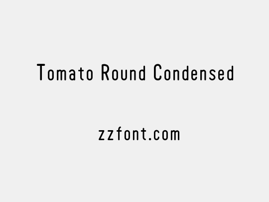 Tomato Round Condensed