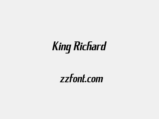 King Richard