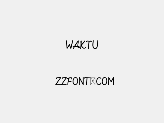 WAKTU