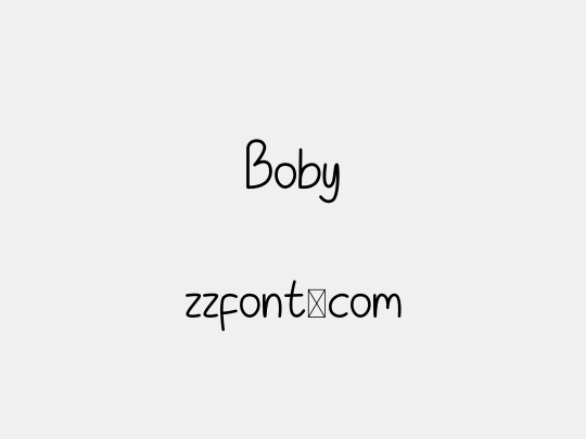 Boby