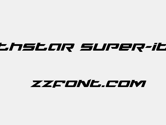 Northstar Super-Italic