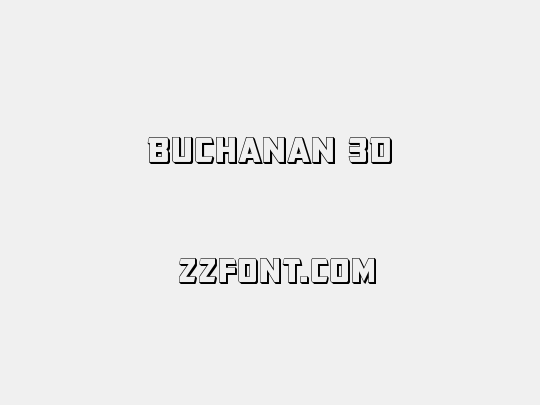 Buchanan 3D