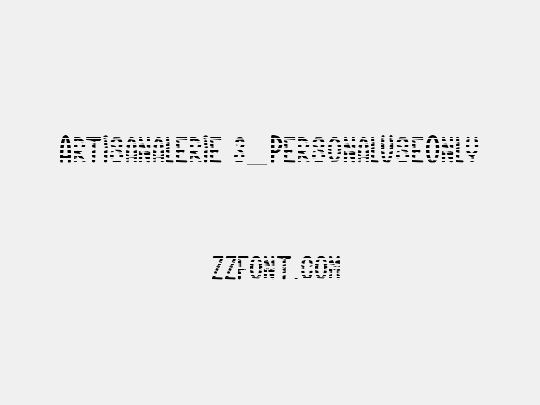 Artisanalerie 3_PersonalUseOnly