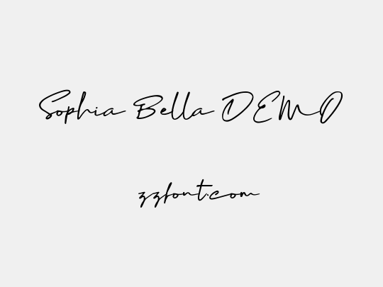 Sophia Bella DEMO