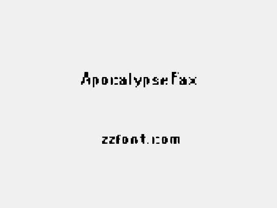 ApocalypseFax