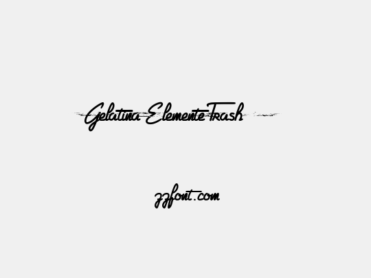 Gelatina Elemente Trash