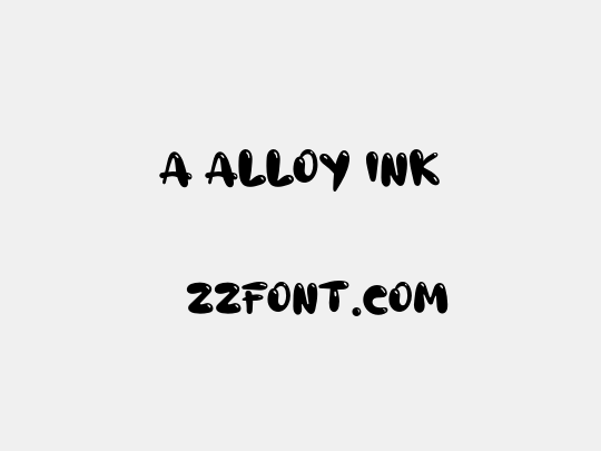 a Alloy Ink