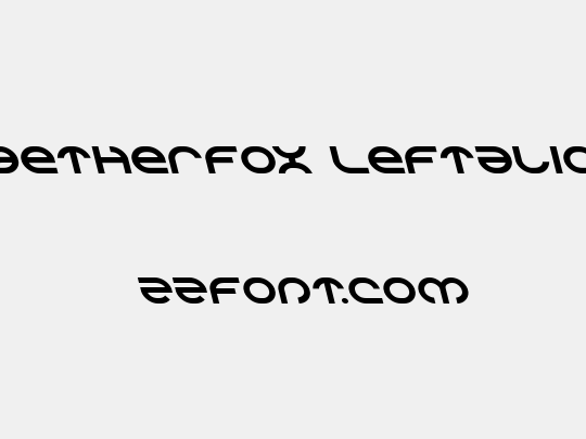 Aetherfox Leftalic