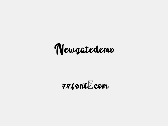 Newgatedemo