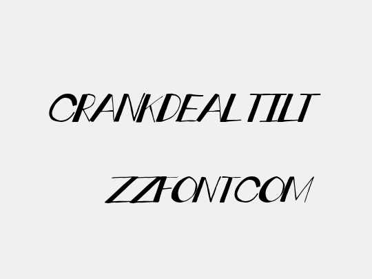 crankdeal tilt